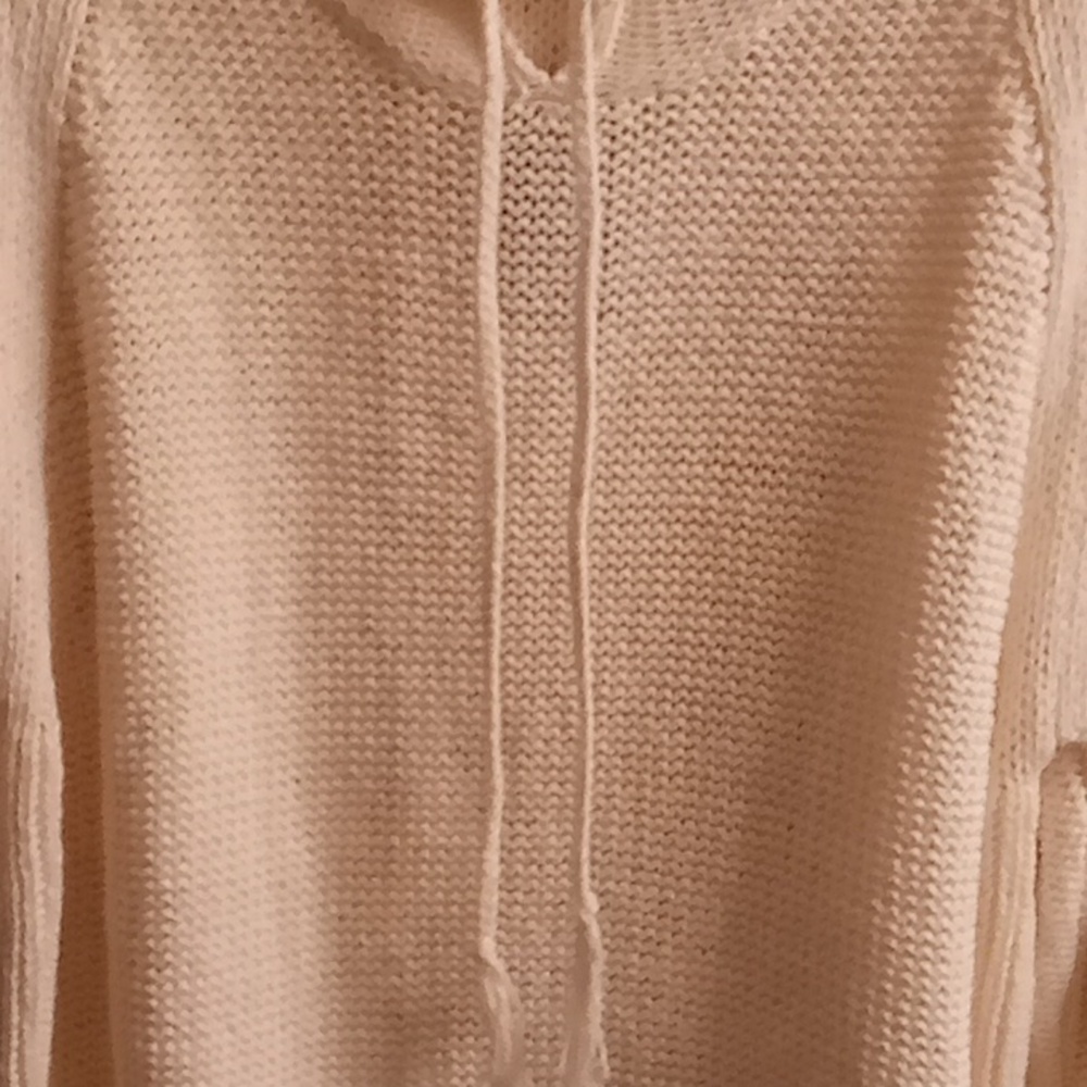 NEW J. Jill Women's Size L Cowel Neck Long Sleeves Cream Color Sweater B20 X P - Picture 7 of 13